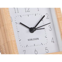 Budík Karlsson KA5924WH Neat Square, 9cm
